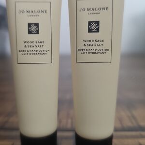 Jo Malone  Wood Sage & Sea Salt Hand Lotion 0.5 Fl Oz Qty 2 NEW